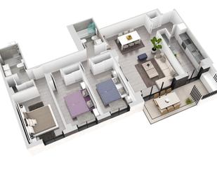 Flat for sale in Villalbilla  with Air Conditioner, Parquet flooring and Terrace