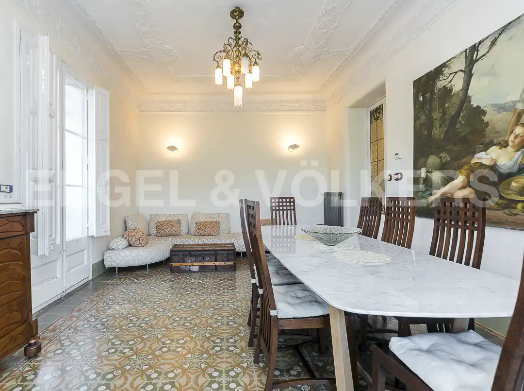 Esszimmer von Haus oder Chalet zum Verkauf in Barcelona mit Heizung, Terrasse und Abstellraum
