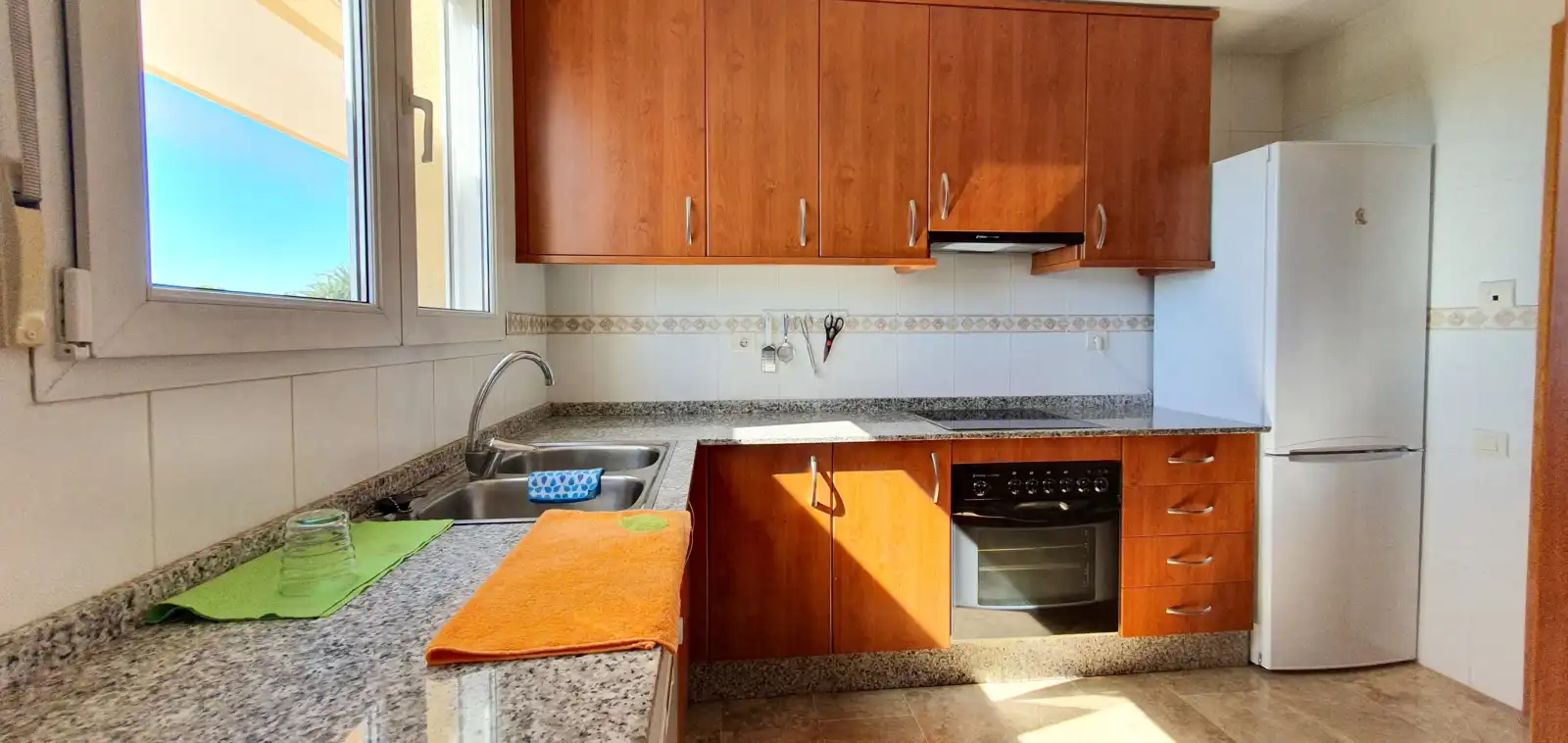 Küche von Wohnungen zur Miete in Dénia mit Klimaanlage, Heizung und Terrasse