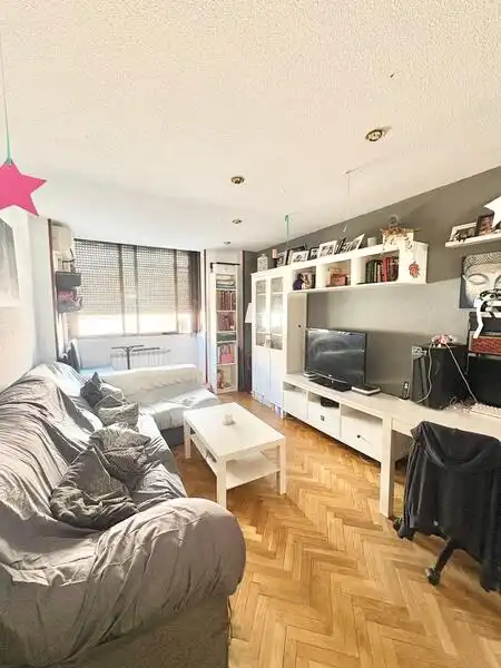 Sala d'estar de Pis en venda en Madrid amb Aire condicionat i Calefacció