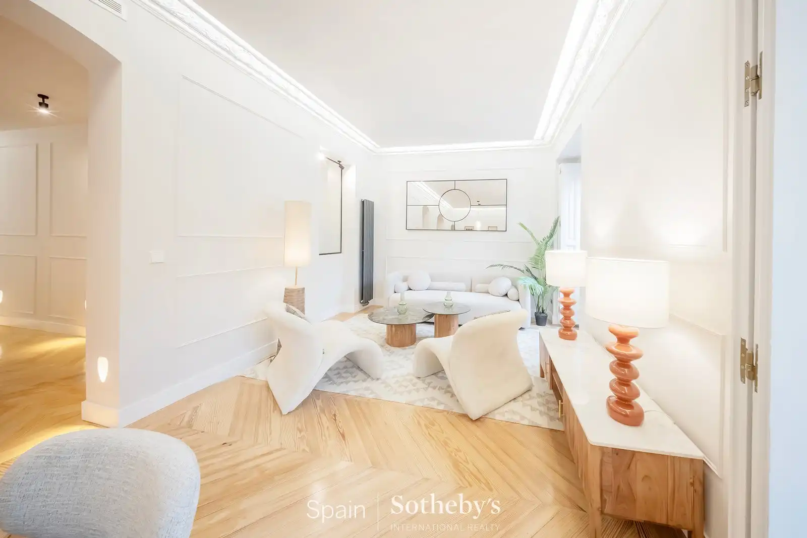Living room of Apartments for sale in Madrid  with Air Conditioner and Heating