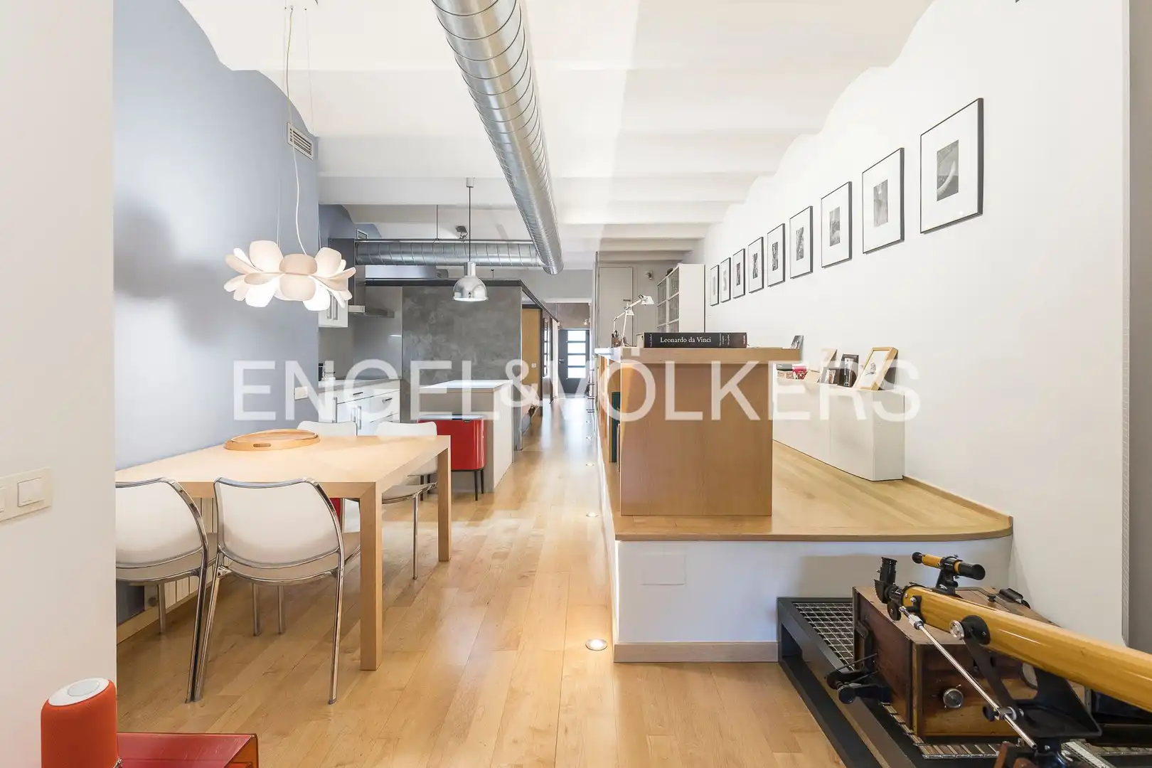 Cocina de Loft en venta en Barcelona con Aire acondicionado, Calefacción y Parquet