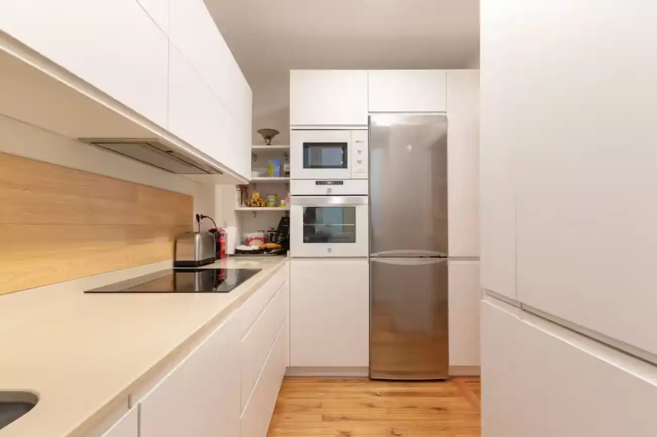 Cocina de Apartamento de alquiler en Bilbao  con Aire acondicionado, Amueblado y Horno