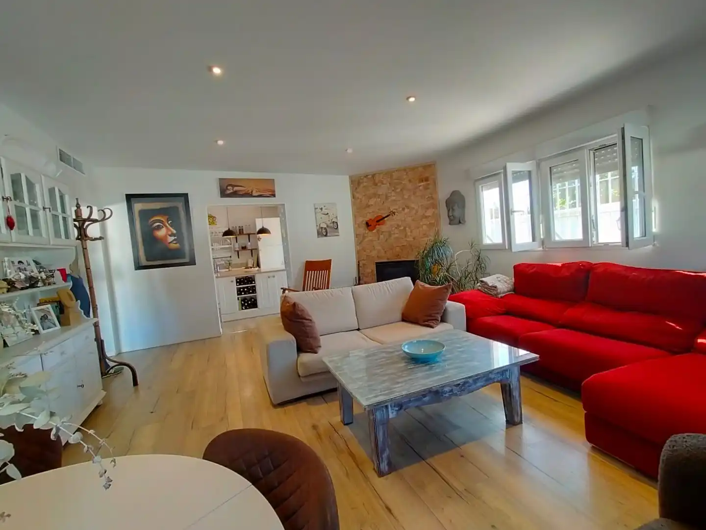Sala d'estar de Casa o xalet en venda en El Puerto de Santa María amb Aire condicionat, Jardí privat i Terrassa