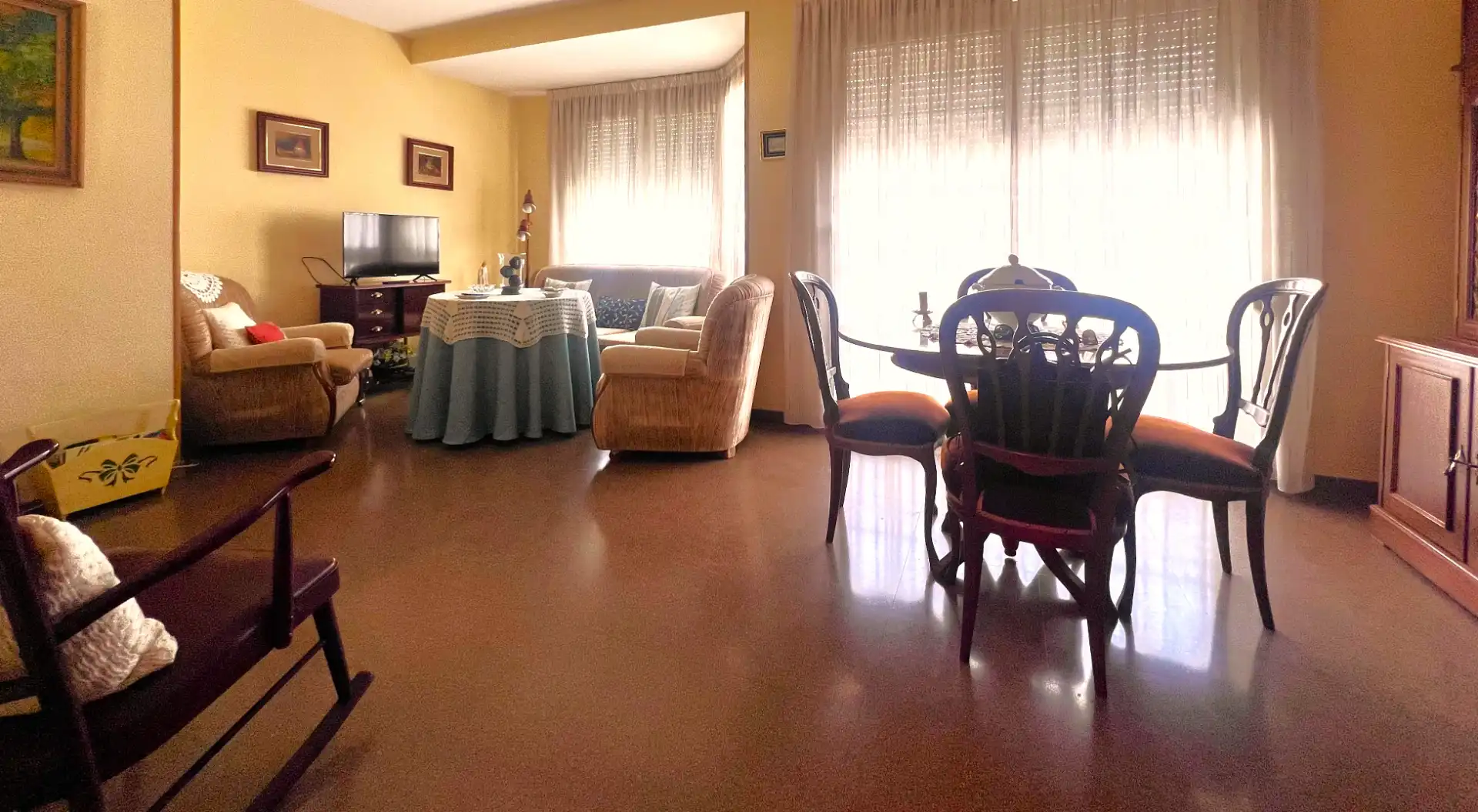 Living room of Flat for sale in Tomelloso  with Heating, Storage room and Balcony