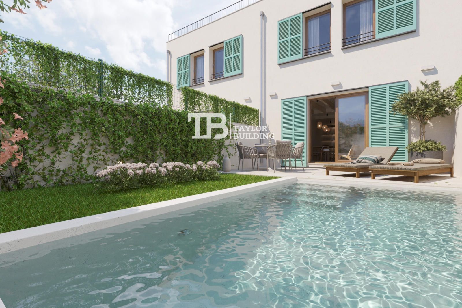 Jardí de Casa adosada en venda en Sencelles amb Aire condicionat, Calefacció i Terrassa