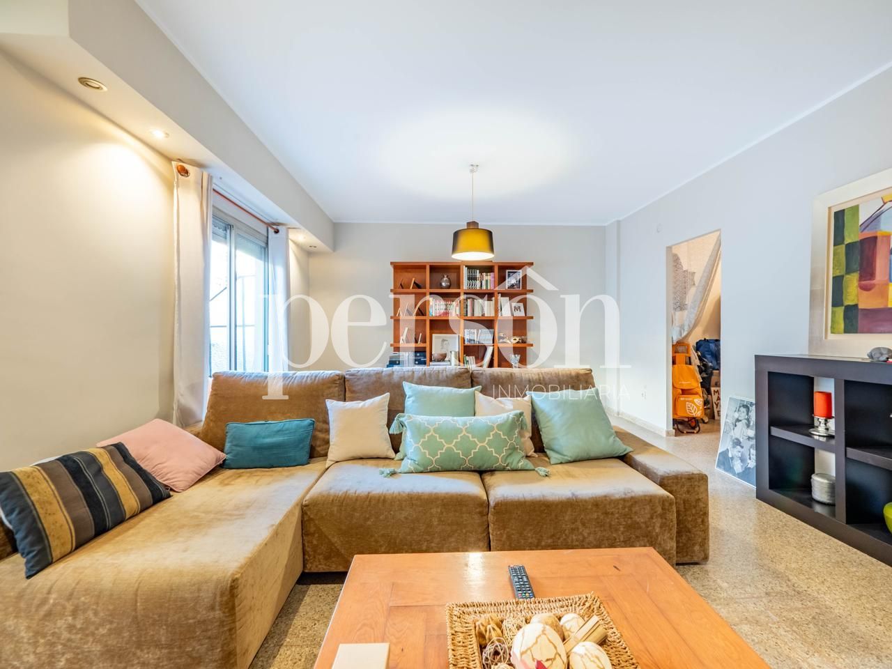 Sala d'estar de Pis en venda en  Valencia Capital amb Terrassa i Moblat