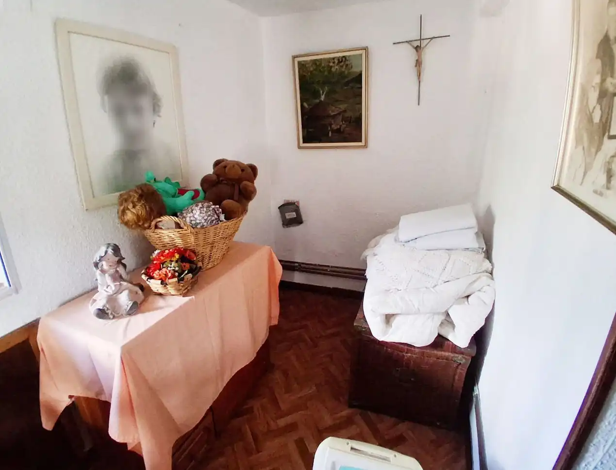 Bedroom of Houses for sale in Mieres (Asturias)  with Heating, Terrace and Storage room