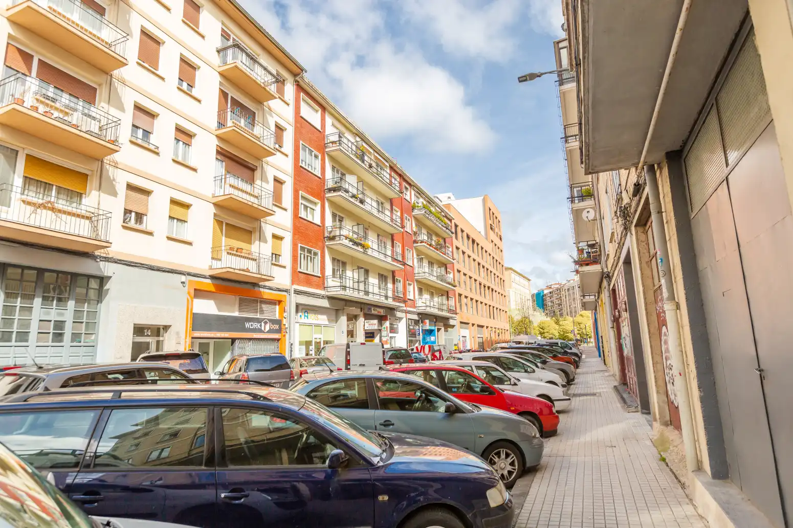 Exterior view of Commercial properties for sale in  Pamplona / Iruña  with Air Conditioner