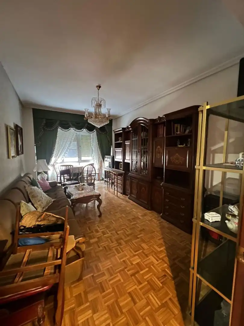 Sala de estar de Piso en venta en  Logroño con Terraza