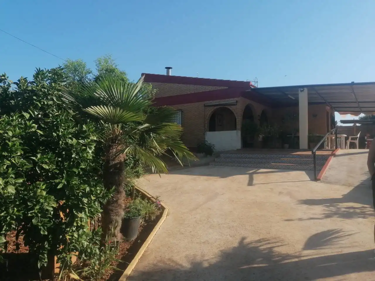 Vista exterior de Casa o chalet en venta en Carmona con Aire acondicionado, Jardín privado y Terraza