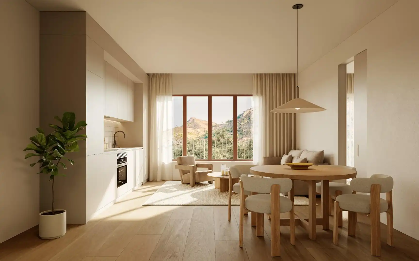 Sala de estar de Piso en venta en Náquera con Calefacción