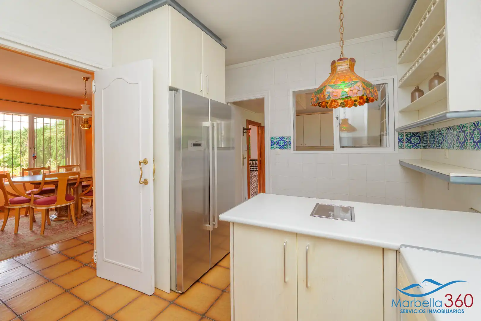 Cocina de Casa o chalet en venta en Marbella con Aire acondicionado, Jardín privado y Terraza