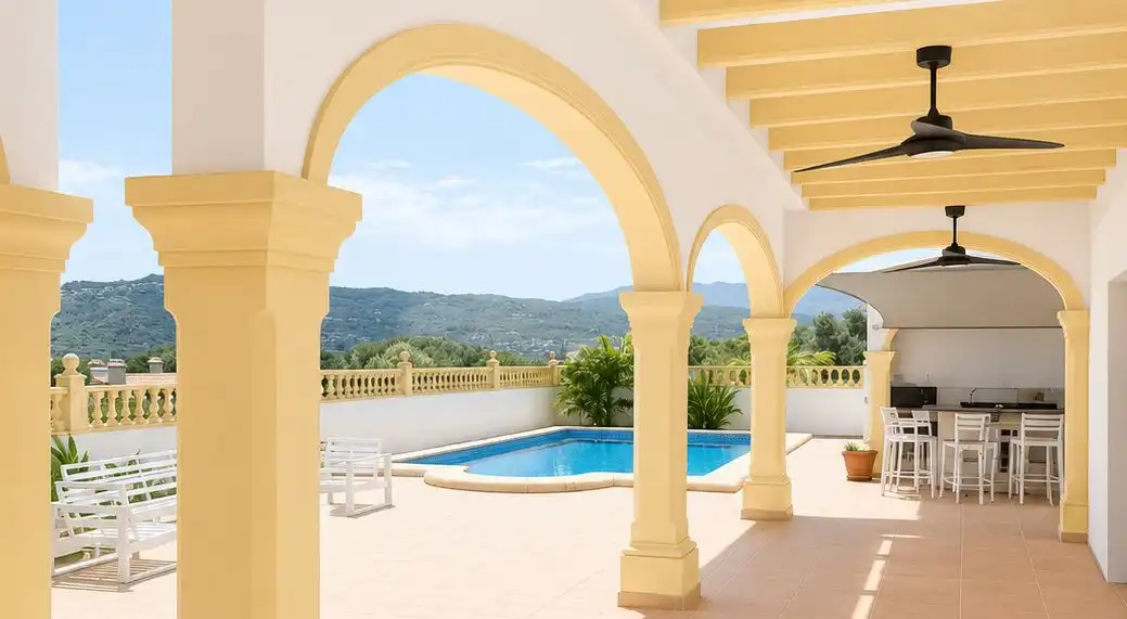 Chalet con terraza en venta en Beniarbeig, imagen 5