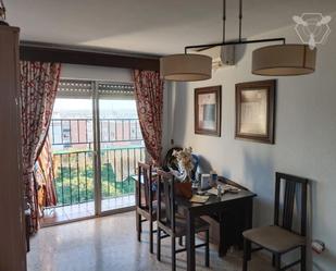 Dining room of Flat for sale in  Huelva Capital  with Air Conditioner, Terrace and Furnished