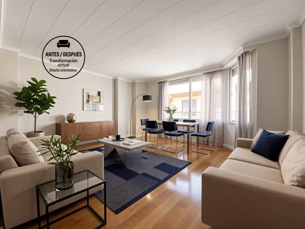 Sala d'estar de Pis en venda en Benicasim / Benicàssim
