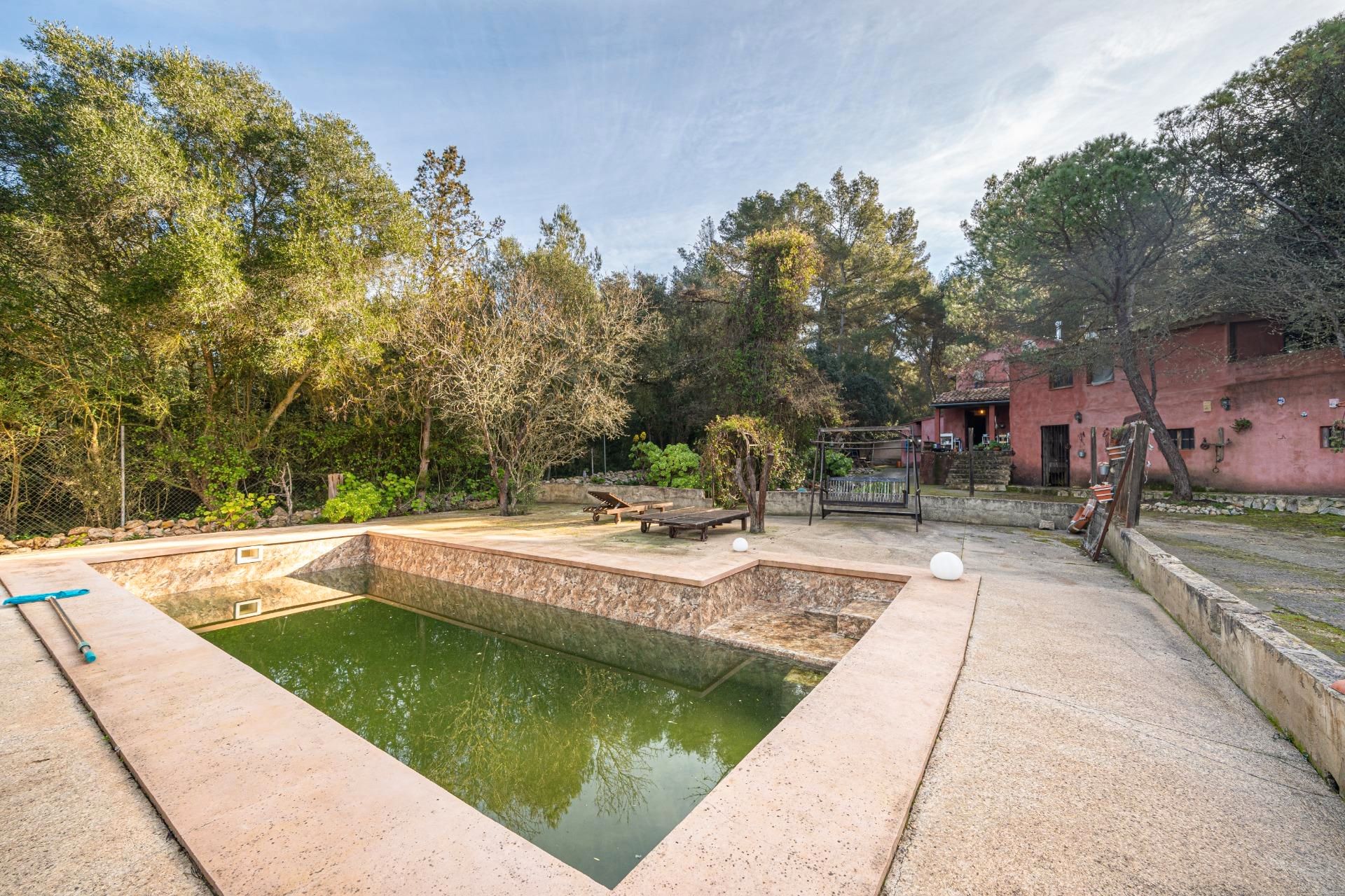 Jardín de Finca rústica en venta en Algaida con Aire acondicionado, Calefacción y Jardín privado