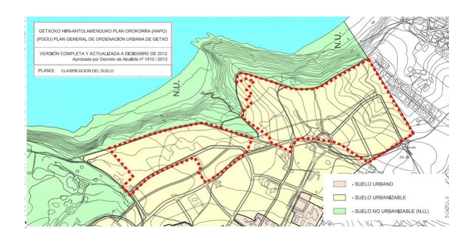 Land for sale in Getxo 