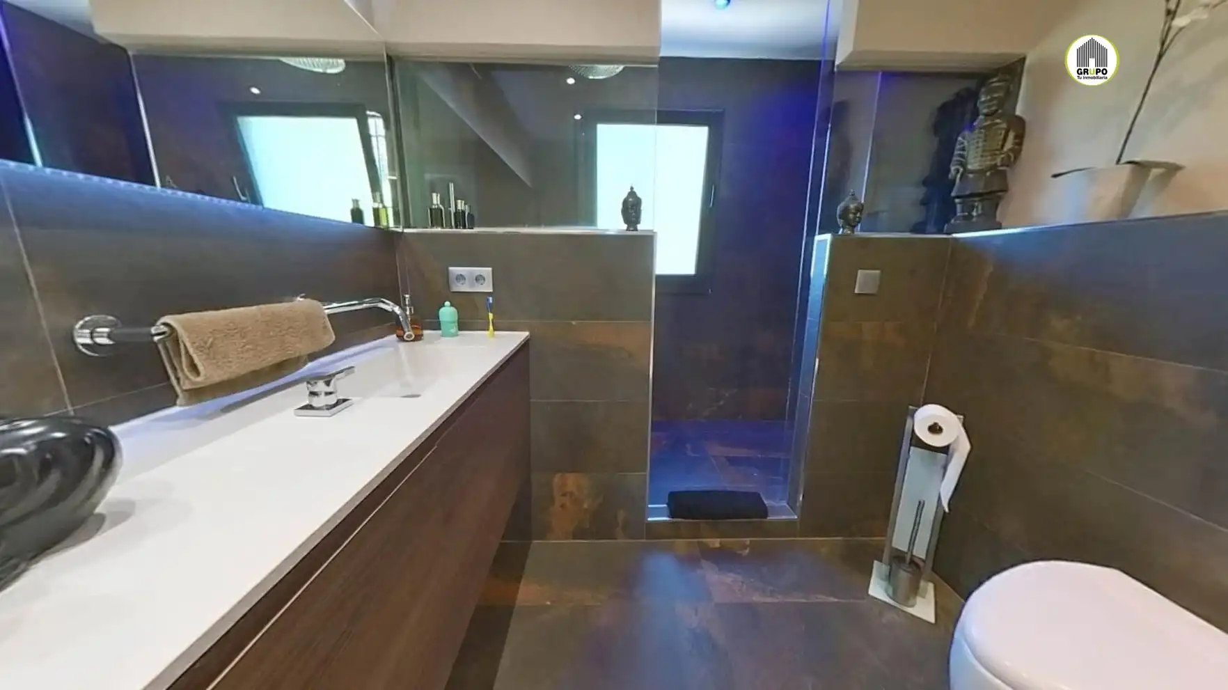 Baño de Casa o chalet en venta en Begues con Aire acondicionado, Calefacción y Jardín privado