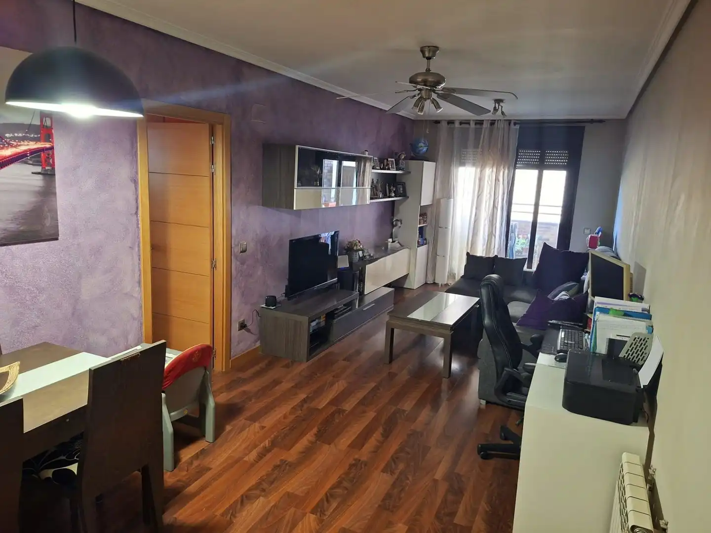 Wohnzimmer von Wohnung zum Verkauf in Torrejón de la Calzada mit Heizung, Terrasse und Abstellraum