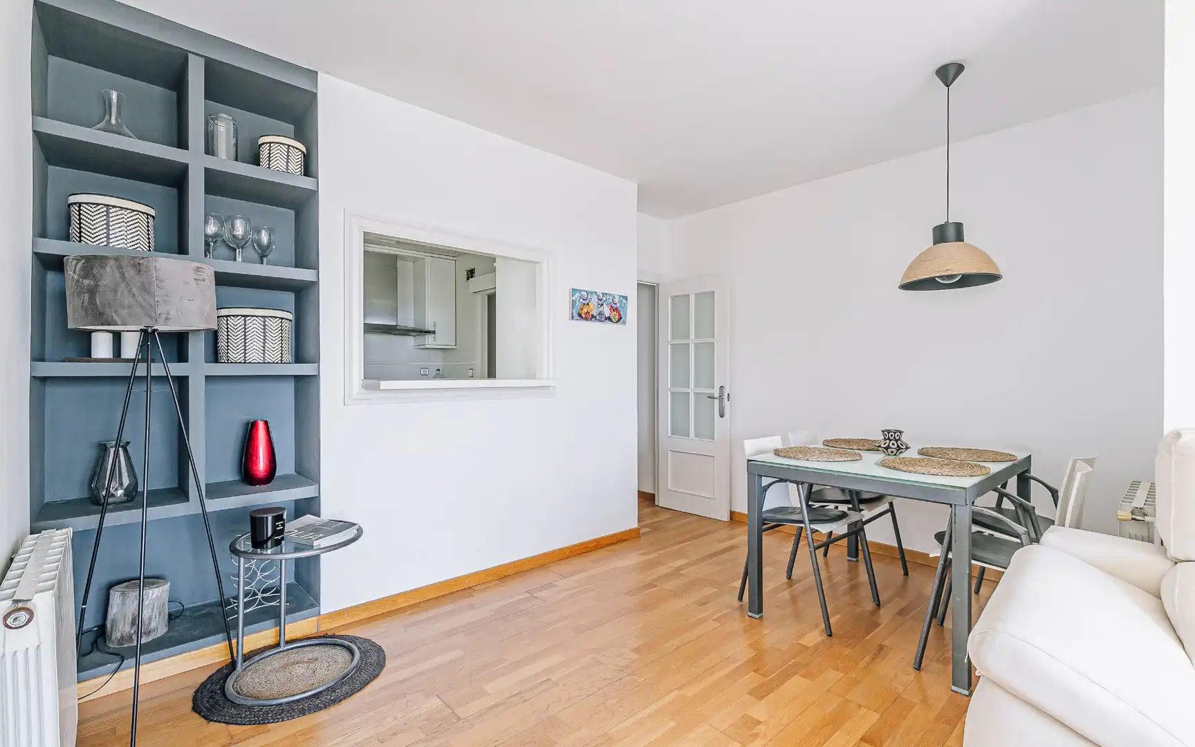 Esszimmer von Dachboden zum Verkauf in Barcelona mit Klimaanlage, Terrasse und Möbliert