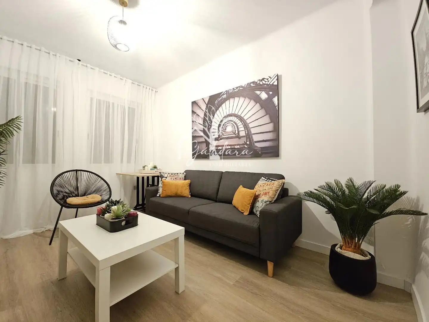 Sala de estar de Piso de alquiler en Narón con Calefacción