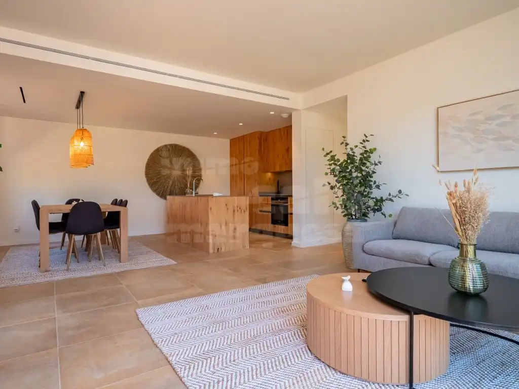 Sala de estar de Apartamento de alquiler en Begur