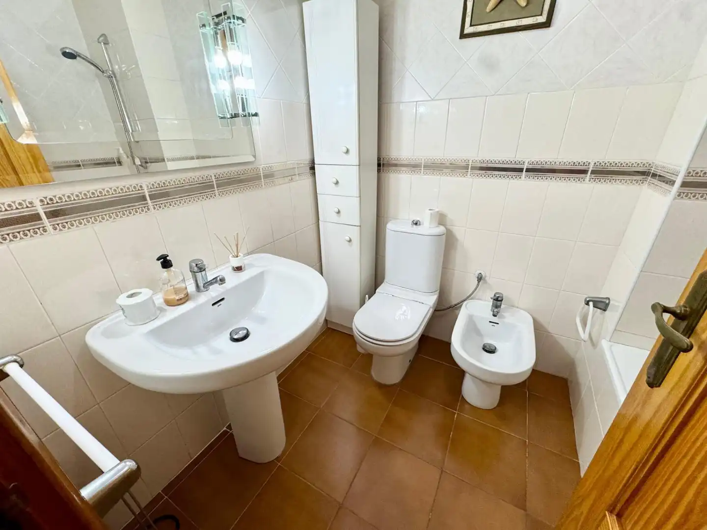 Baño de Casa adosada en venta en Punta Umbría con Aire acondicionado y Balcón