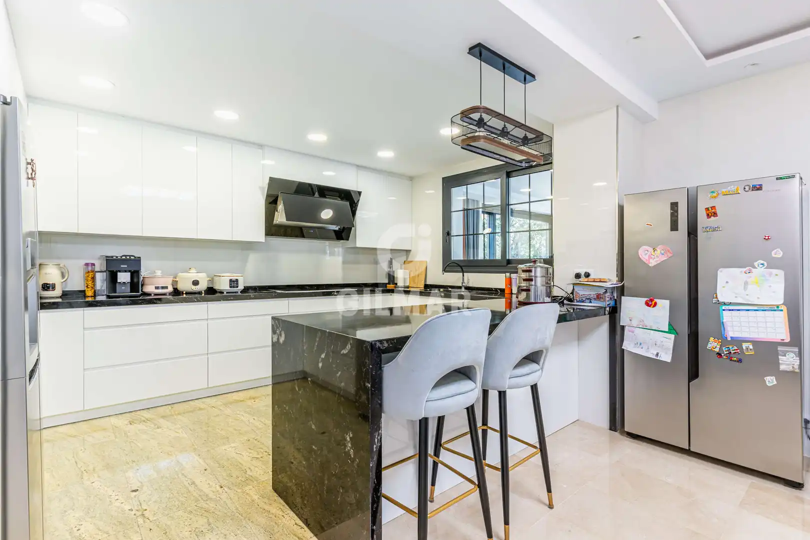 Cocina de Casa o chalet en venta en Boadilla del Monte con Calefacción, Jardín privado y Piscina