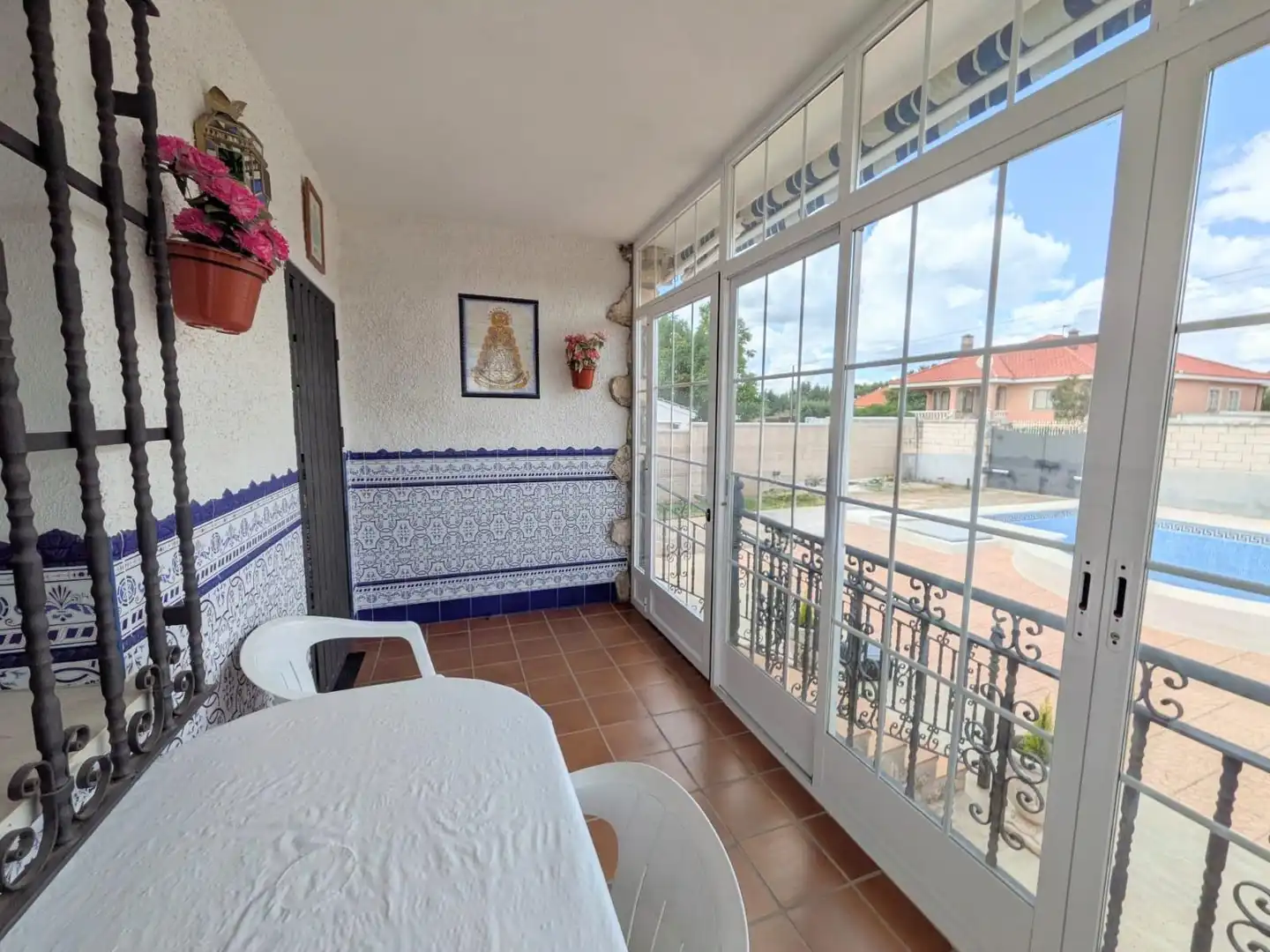Terrassa de Casa o xalet en venda en Pezuela de las Torres amb Calefacció, Jardí privat i Traster