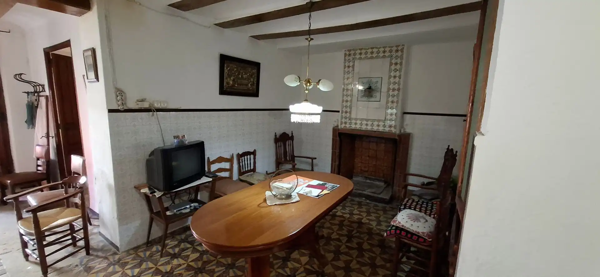 Comedor de Finca rústica en venta en El Palomar con Terraza