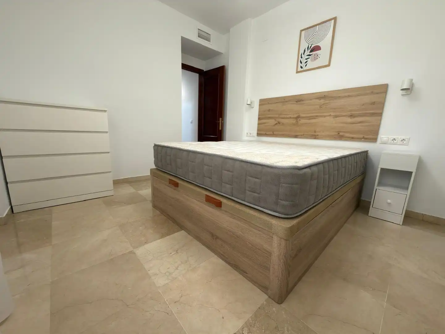 Bedroom of Flat for rent in Córdoba  with Air Conditioner, Heating and Furnished