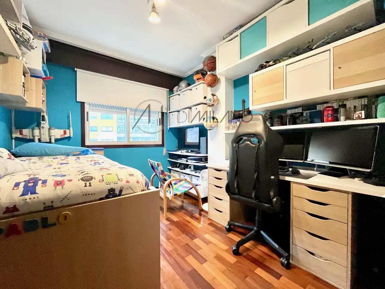 Bedroom of Flat for sale in Vigo   with Heating and Parquet flooring
