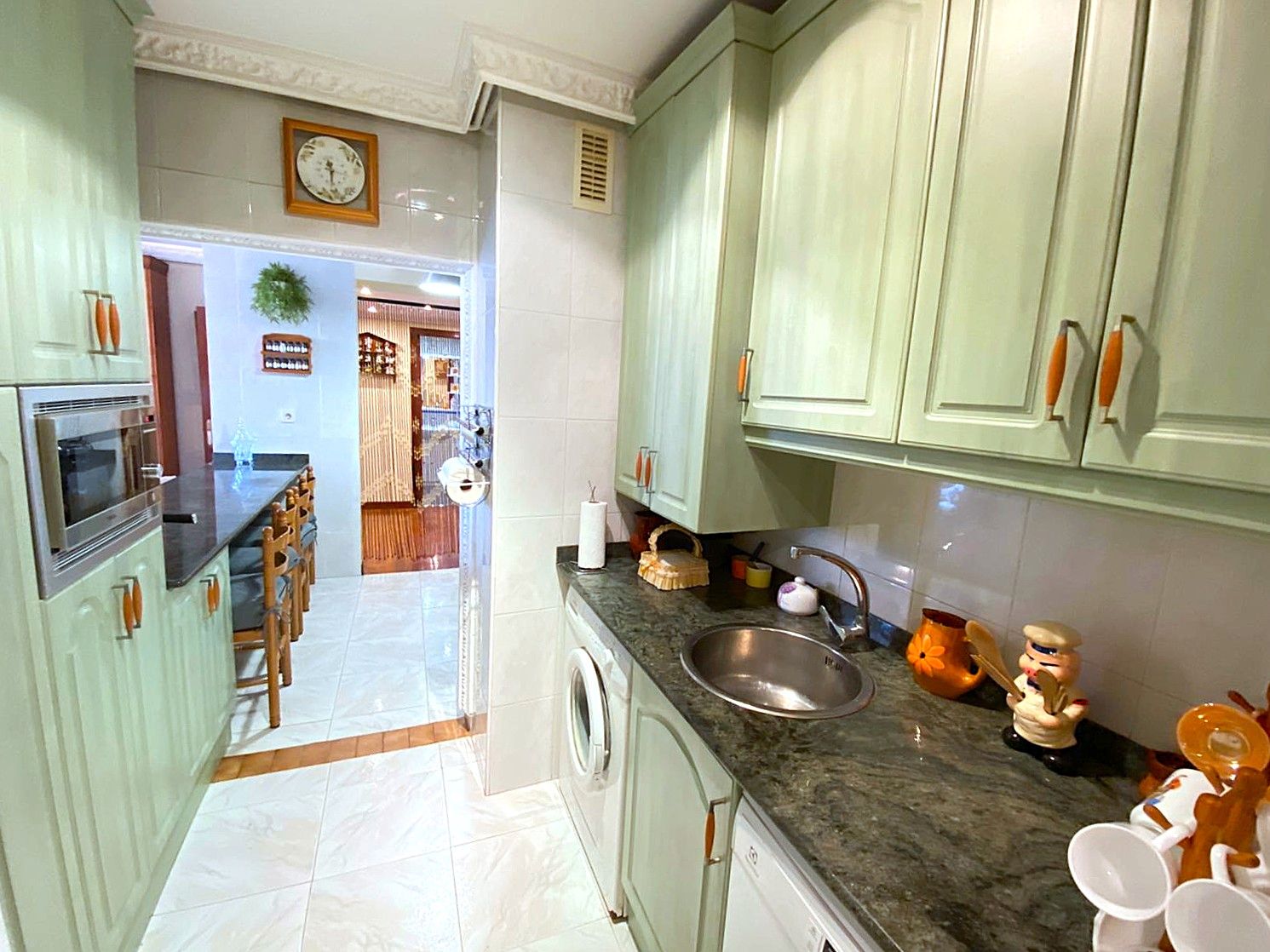Kitchen of Flat for sale in Castro-Urdiales  with Heating, Parquet flooring and Terrace