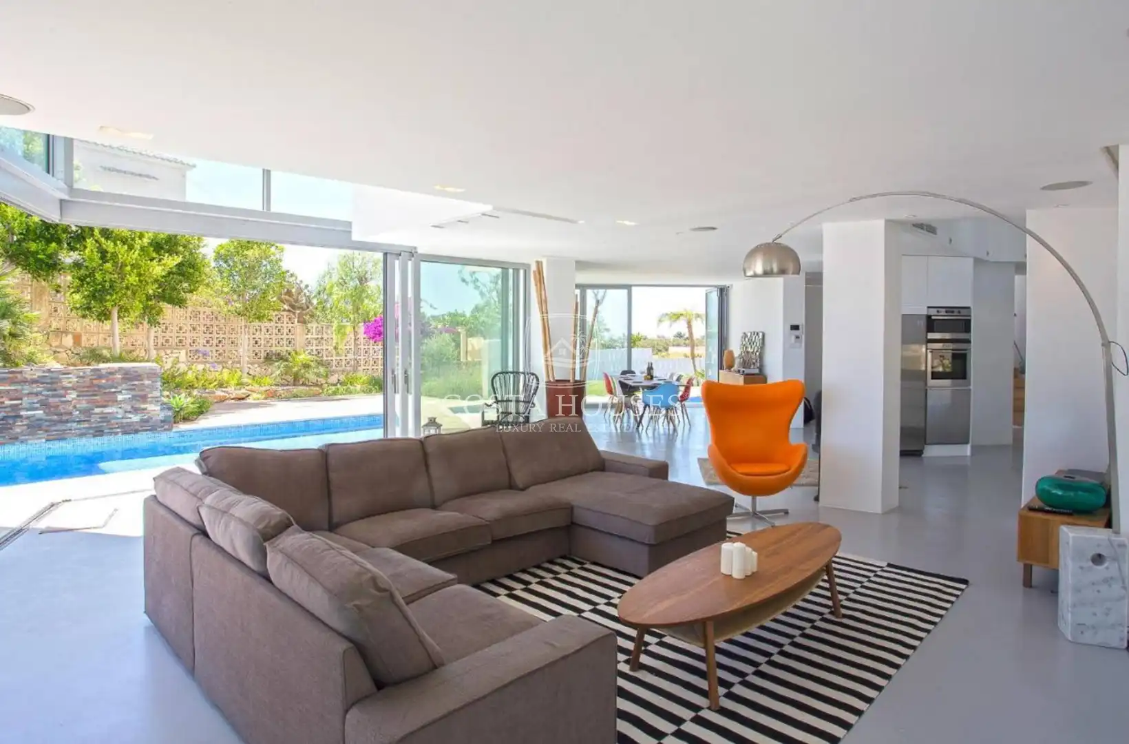 Living room of Houses for sale in Jávea / Xàbia  with Air Conditioner, Private garden and Terrace