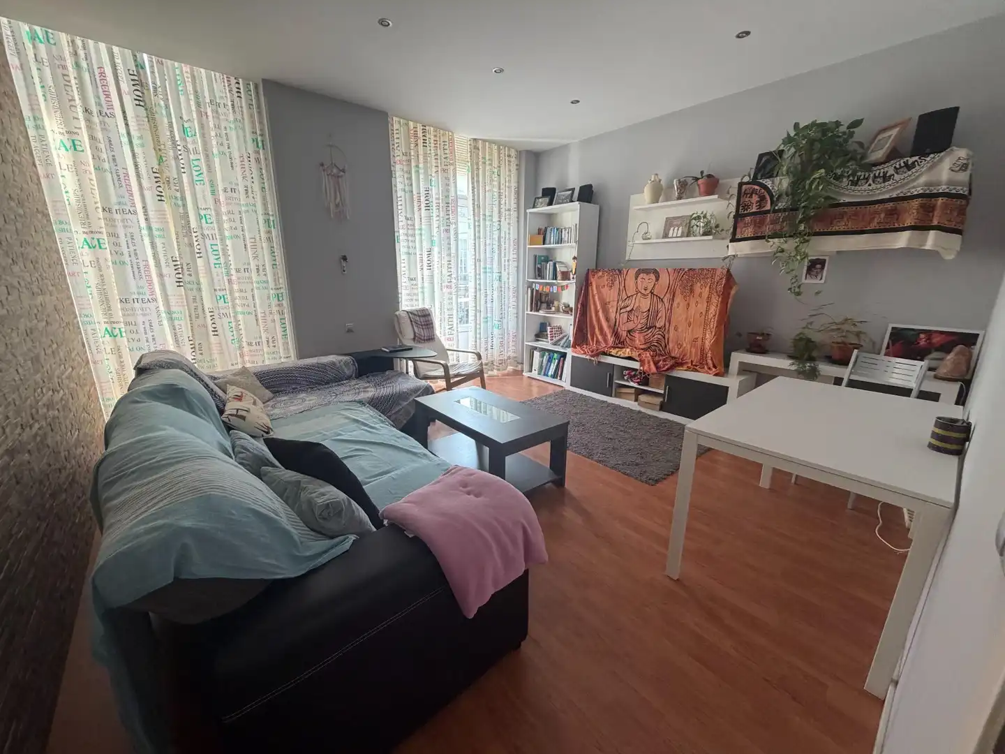 Sala d'estar de Pis en venda en Cádiz amb Aire condicionat, Moblat i Balcó