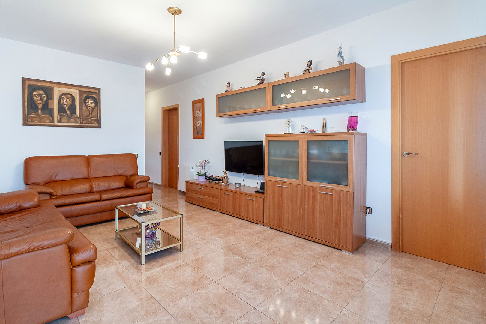 Sala de estar de Casa o chalet en venta en Piera con Calefacción, Jardín privado y Horno