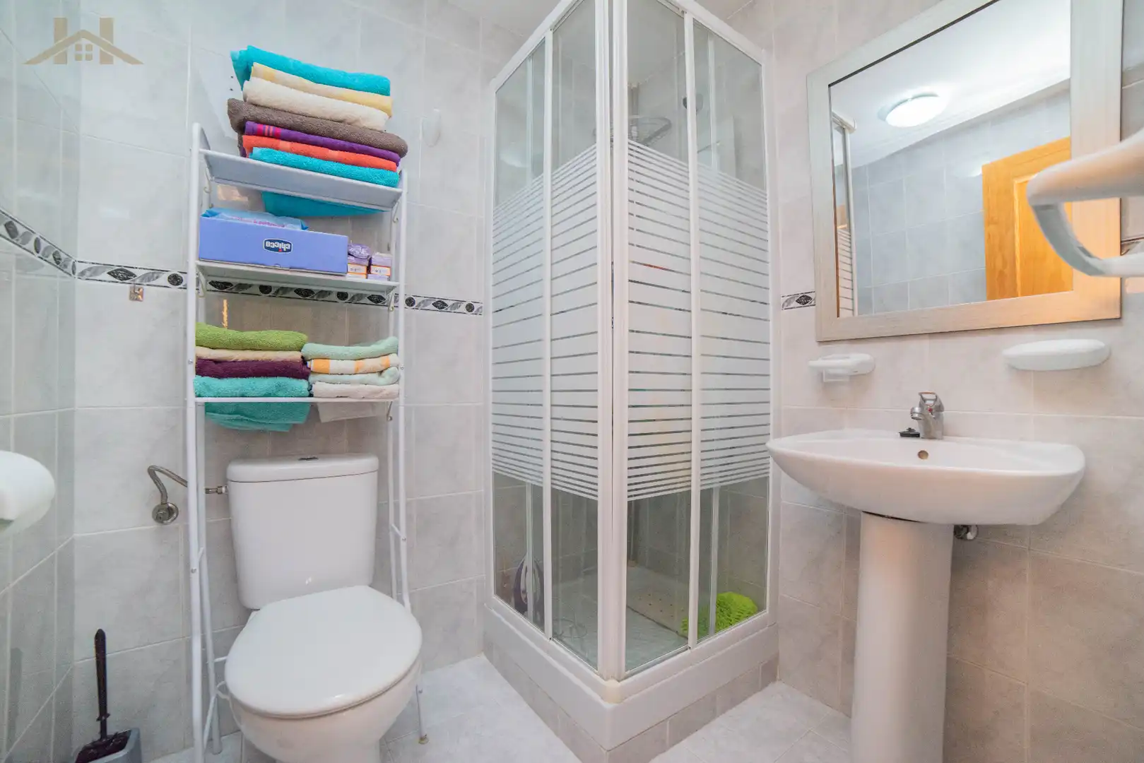 Badezimmer von Wohnung zum Verkauf in San Martín de la Vega mit Heizung, Abstellraum und Balkon