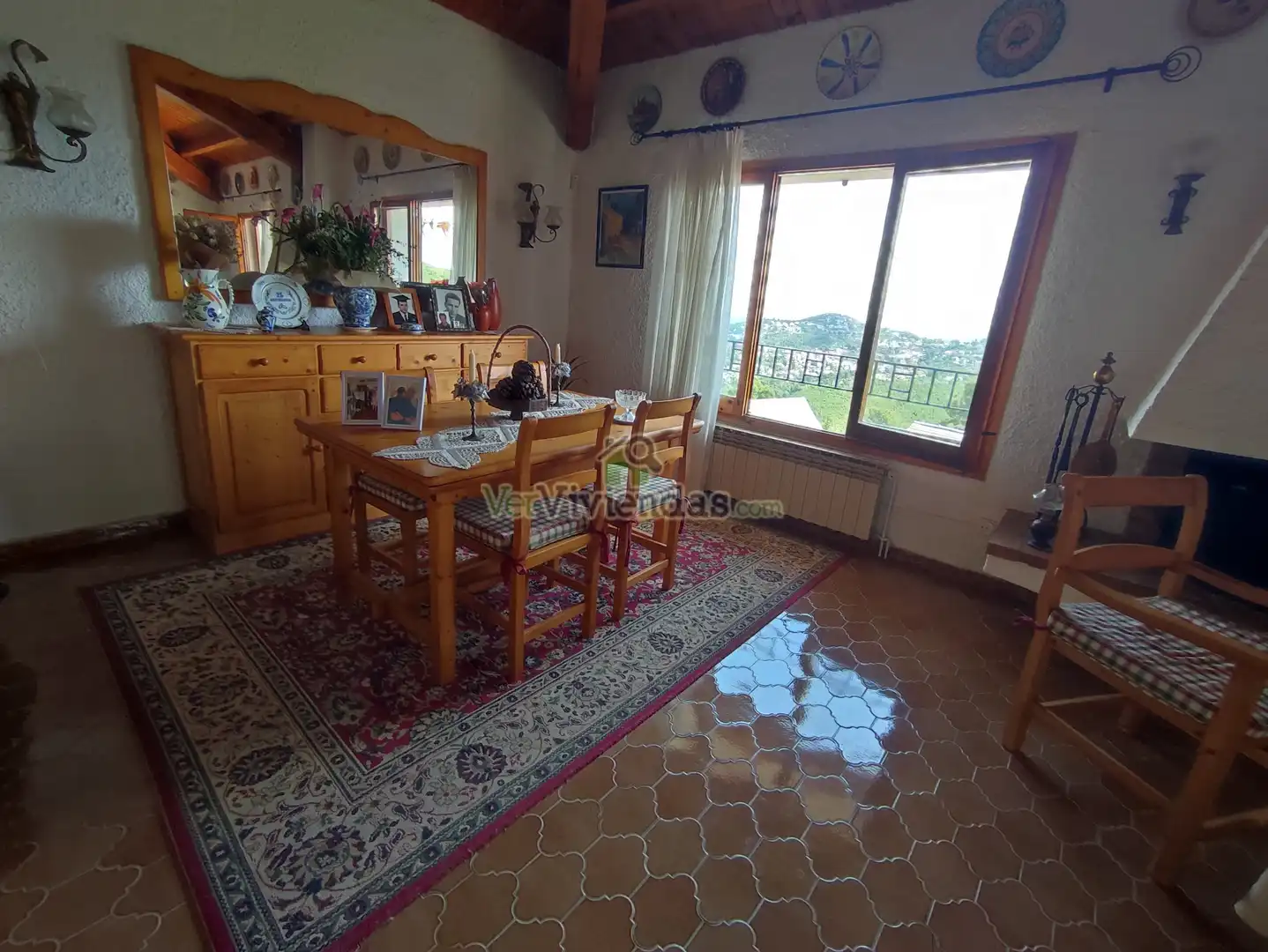Comedor de Casa o chalet en venta en Vallirana con Calefacción, Jardín privado y Terraza