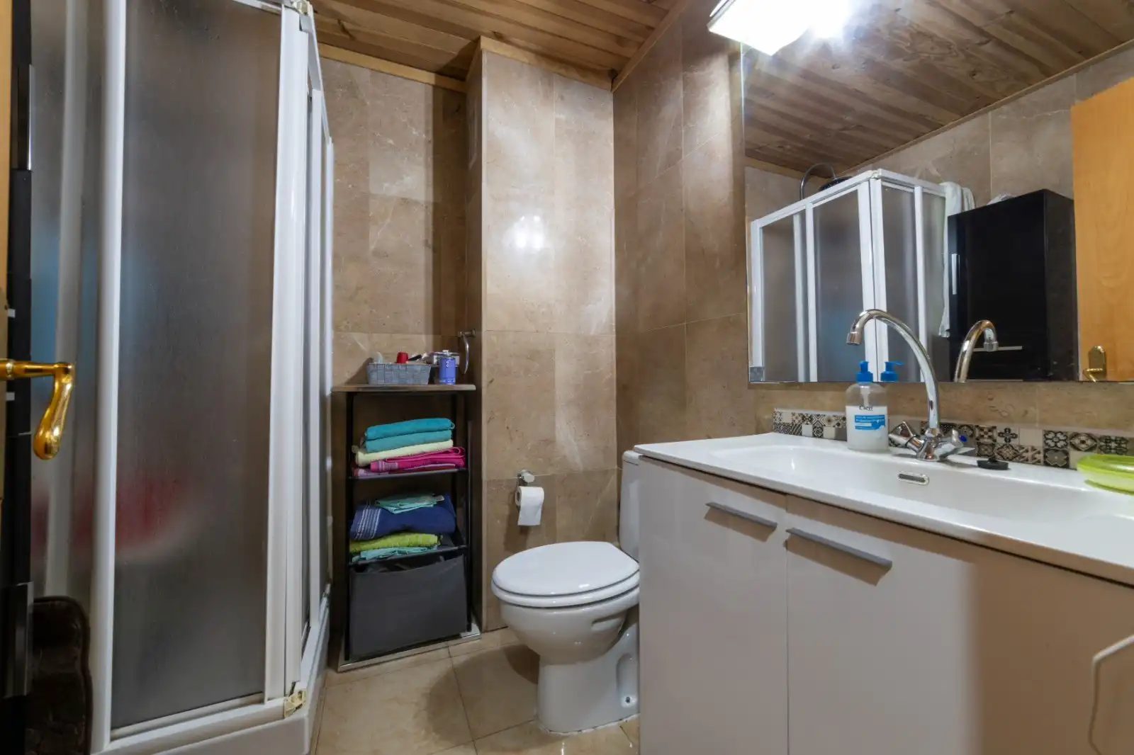 Baño de Ático en venta en La Garriga con Calefacción, Terraza y Balcón