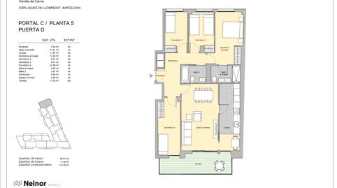 Foto 2 de Piso en venta en  Calle Sant Jordi, 34, La Plana, Barcelona