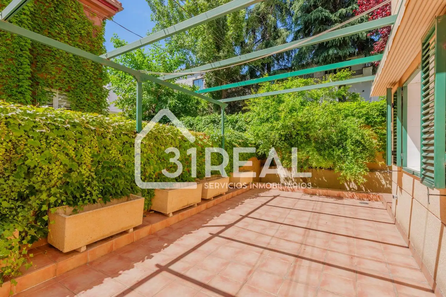 Garden of Houses for sale in Madrid