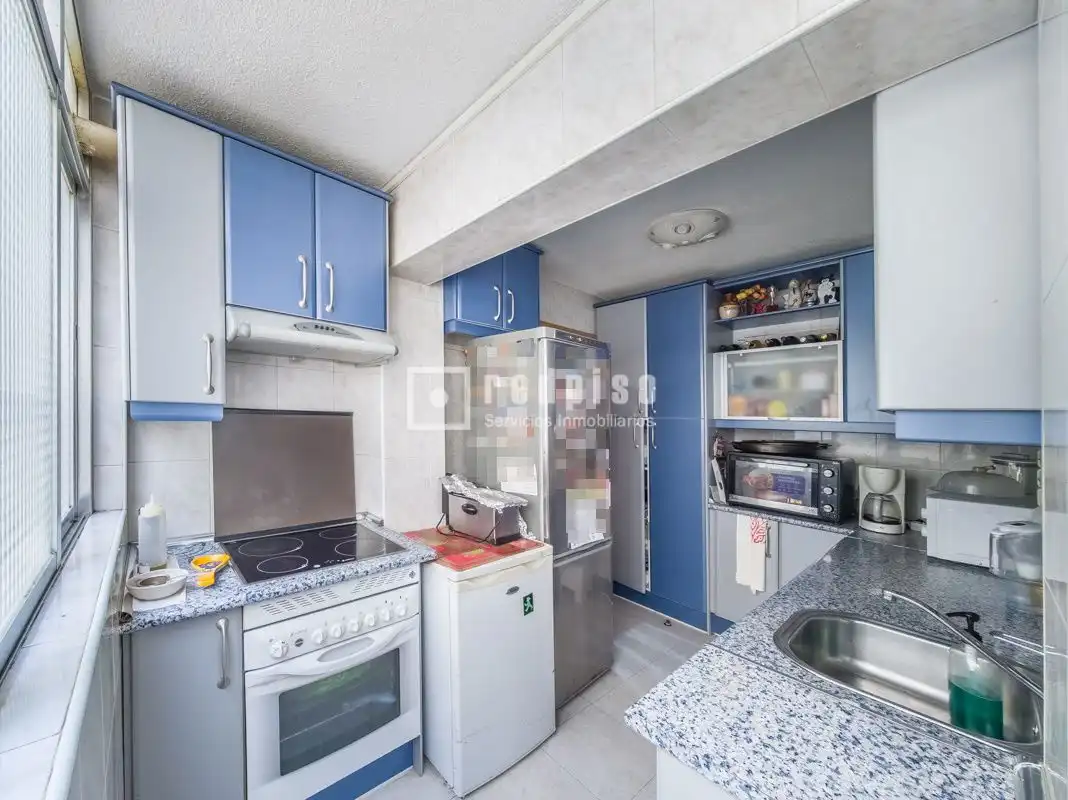 Kitchen of Flat for sale in Alcorcón  with Heating, Private garden and Terrace