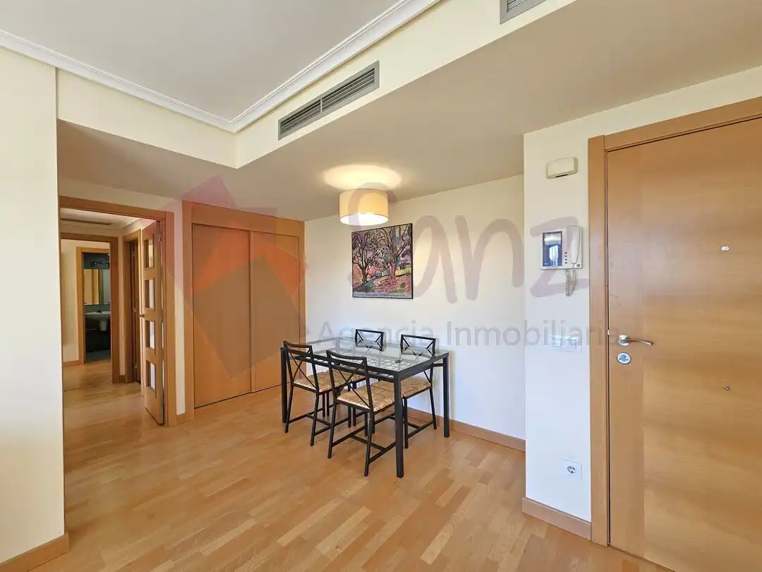 Apartamento de alquiler en Lardero con Aire acondicionado, Calefacción y Jardín privado
