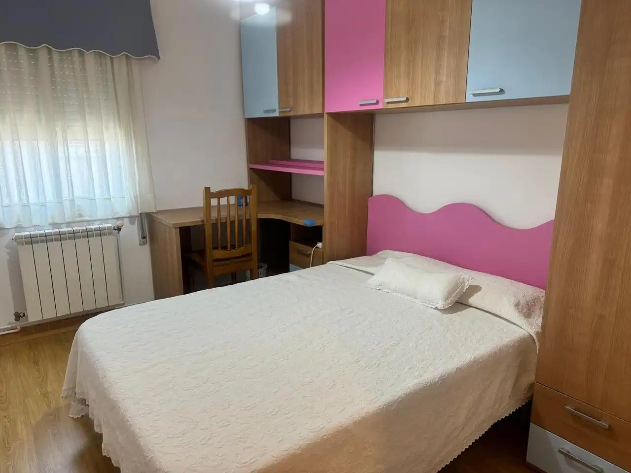 Bedroom of Flat for rent in A Coruña Capital   with Heating and Furnished