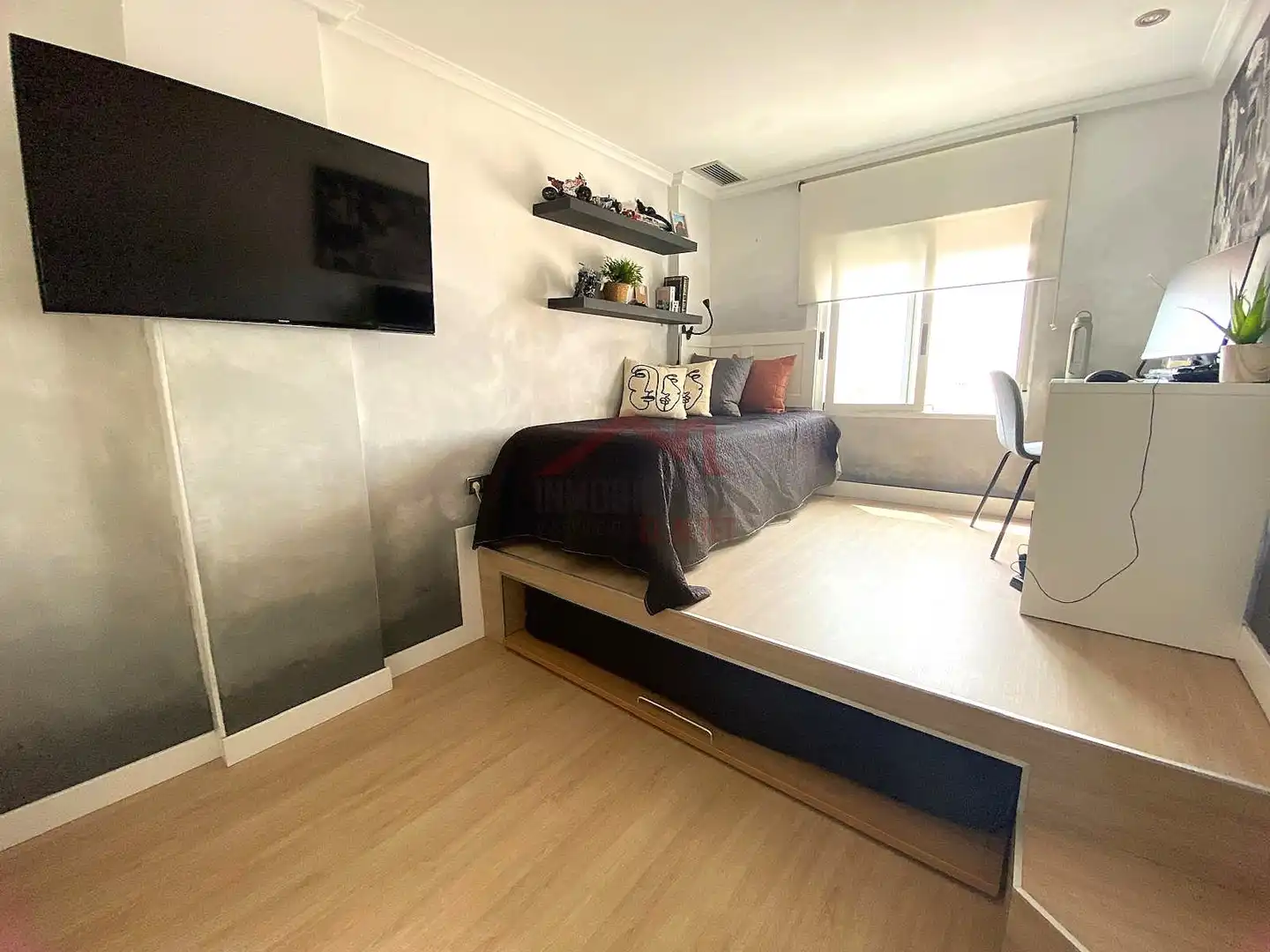 Schlafzimmer von Wohnung zum Verkauf in Elche / Elx mit Klimaanlage, Heizung und Ofen