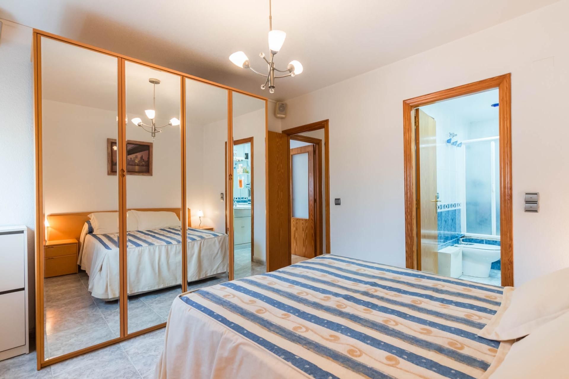 Bedroom of Flat for sale in  Murcia Capital  with Air Conditioner, Private garden and Terrace