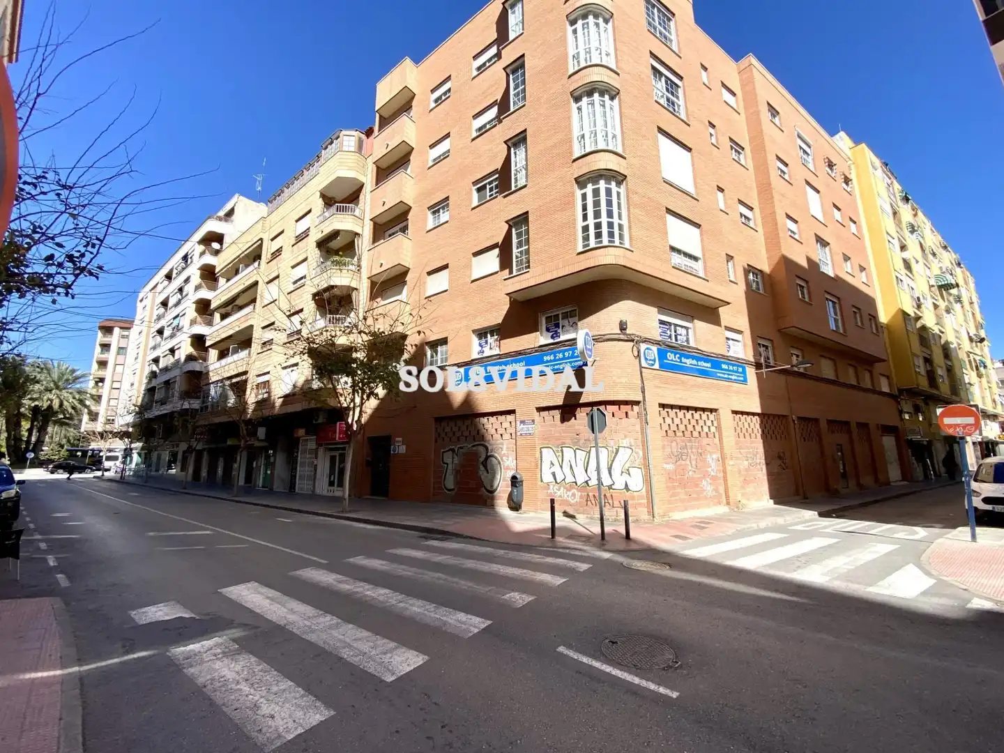 Vista exterior de Piso de alquiler en Orihuela con Aire acondicionado, Calefacción y Amueblado