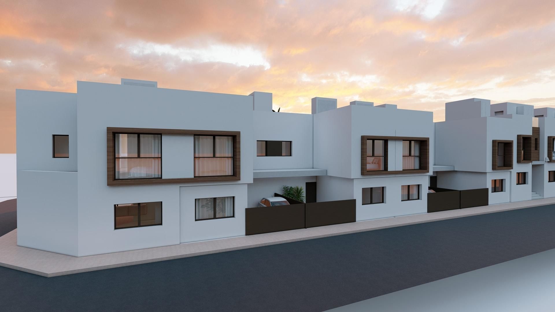 Exterior view of Duplex for sale in San Javier  with Terrace and Swimming Pool