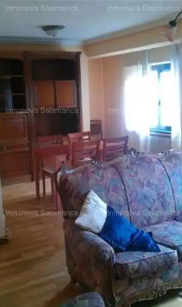 Living room of Flat for rent in Salamanca  with Heating, Terrace and Furnished
